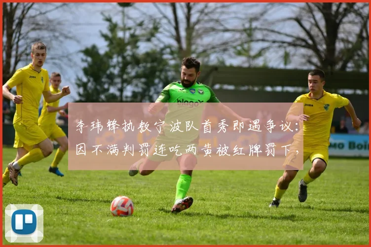 李玮锋执教宁波队首秀即遇争议：因不满判罚连吃两黄被红牌罚下，现场画面曝光