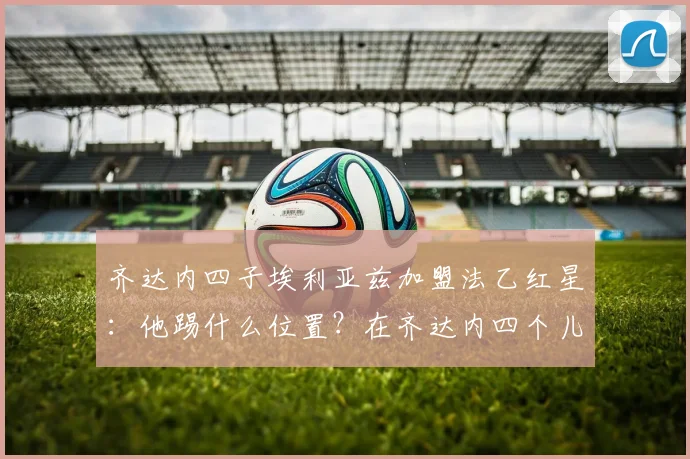 齐达内四子埃利亚兹加盟法乙红星：他踢什么位置？在齐达内四个儿子中天赋如何？及红星队水平分析